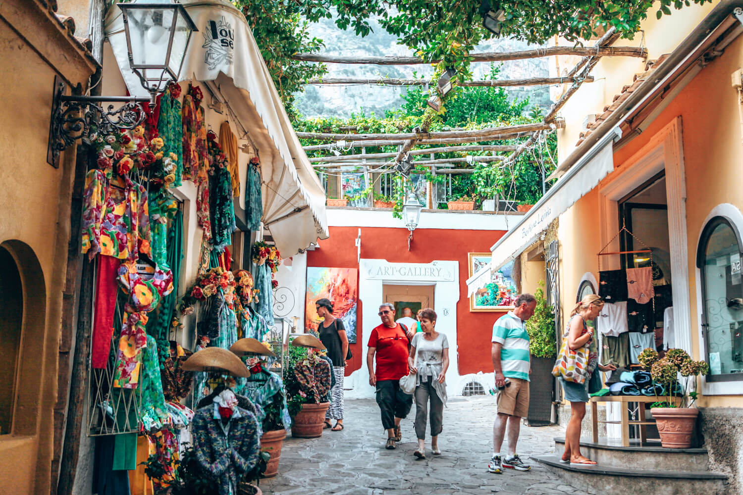 Shopping amalfi coast