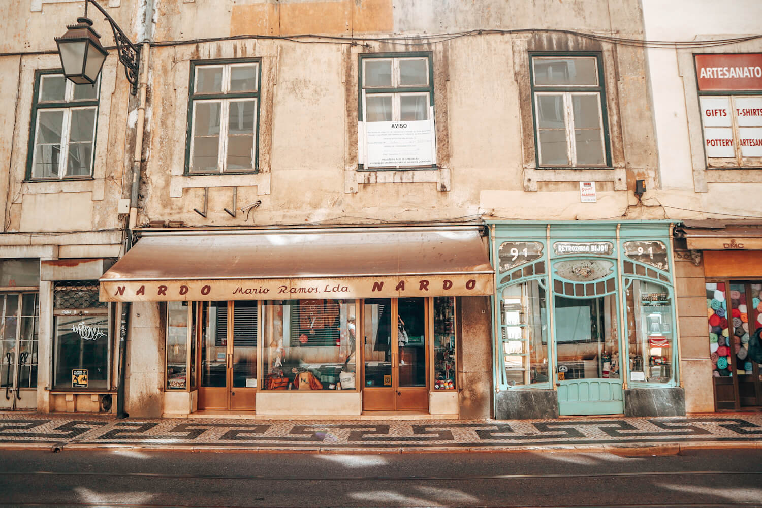 Shoppen in Lissabon Chiado shops