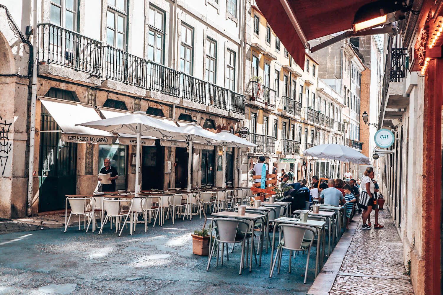 Chiado terrassen Portugal