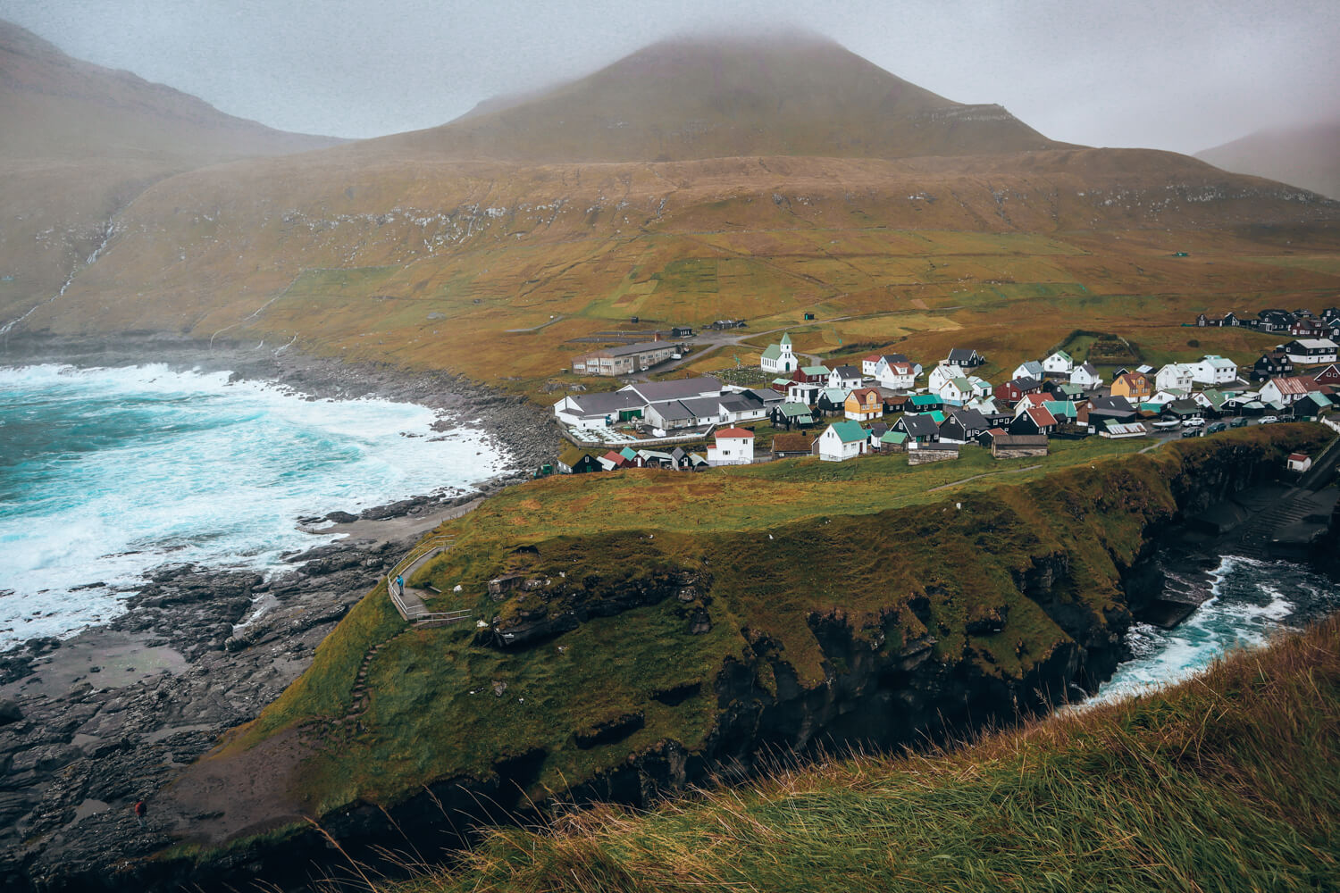 Gjógv - most beautiful towns
