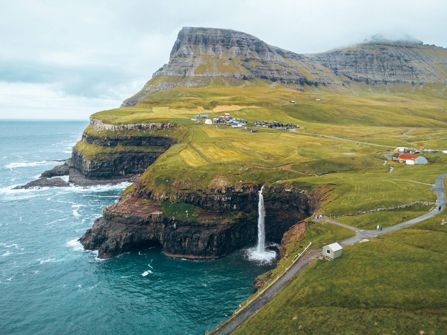 Faroe Islands travel guide - waterfalls
