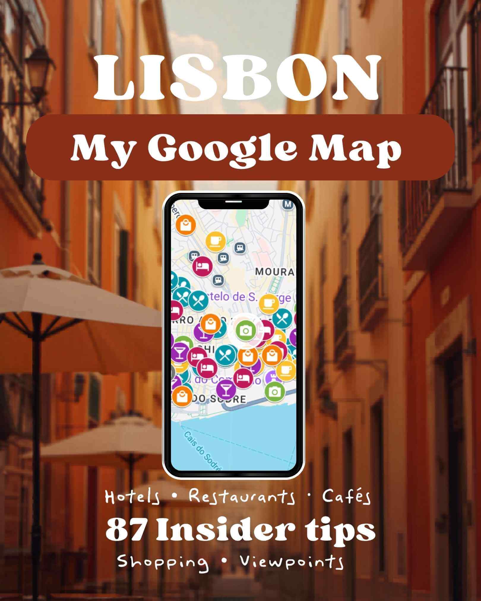 Lisbon Google Maps 87 insider tips LittleWanderbook